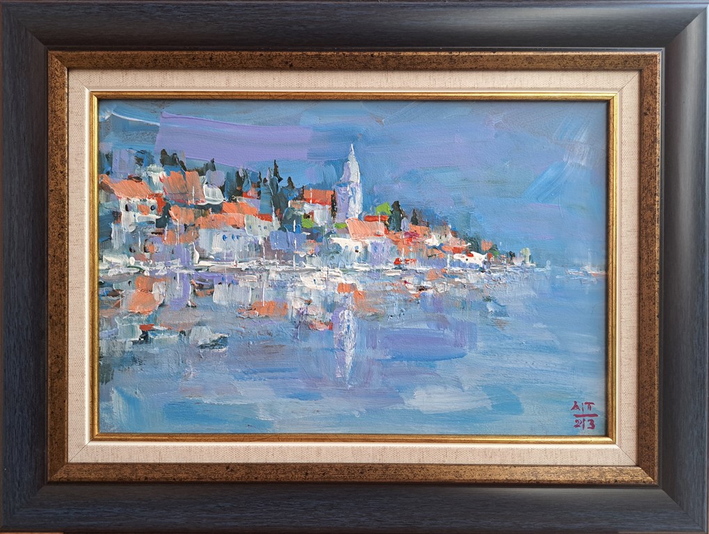 Stoliv 3, Dragan Tasić, akril na lesonitu, sa 30×40 cm, bez 20×30 cm, sertifikat, 6490 dinara