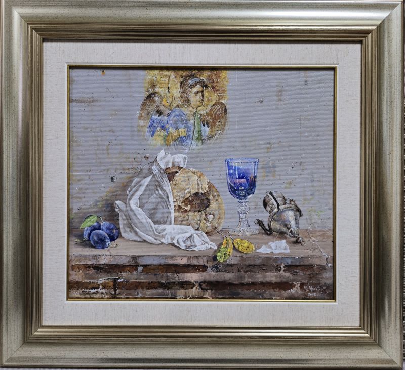 Hleb, Milan Miletić, sa 56×61 cm, bez 35×40 cm, ulje na platnu, sertifikat, 2025., 112100 dinara